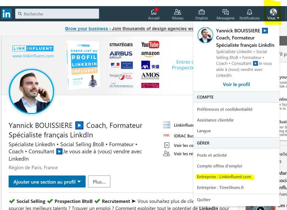 Invite LinkedIn contacts to follow their LinkedIn company page - Tutorial
