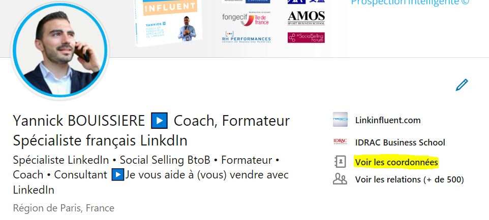 Retrieve the email in the contact details section of a LinkedIn profile