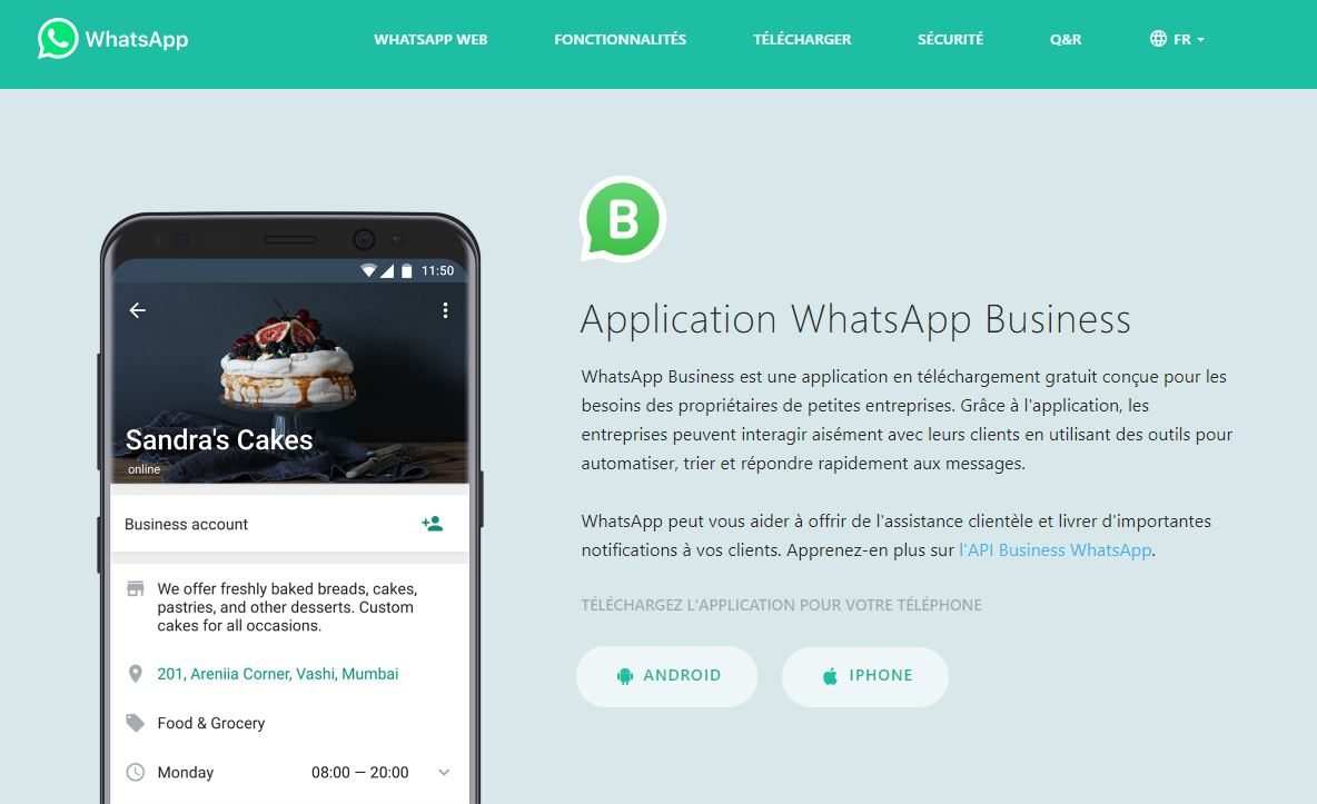 Whatsapp business web