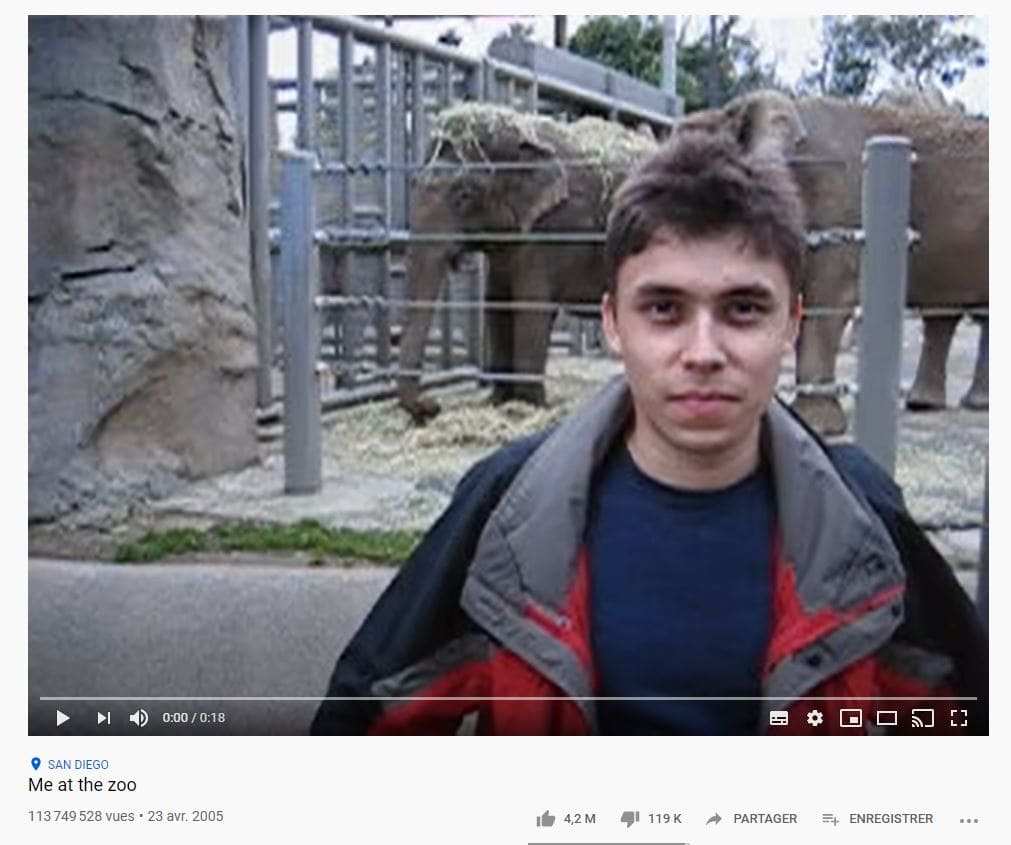Anteprima video di YouTube 2005