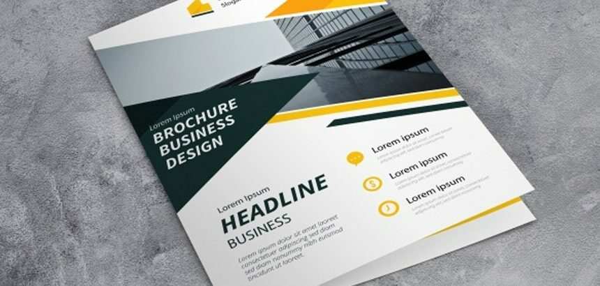 commercial brochure creative layout