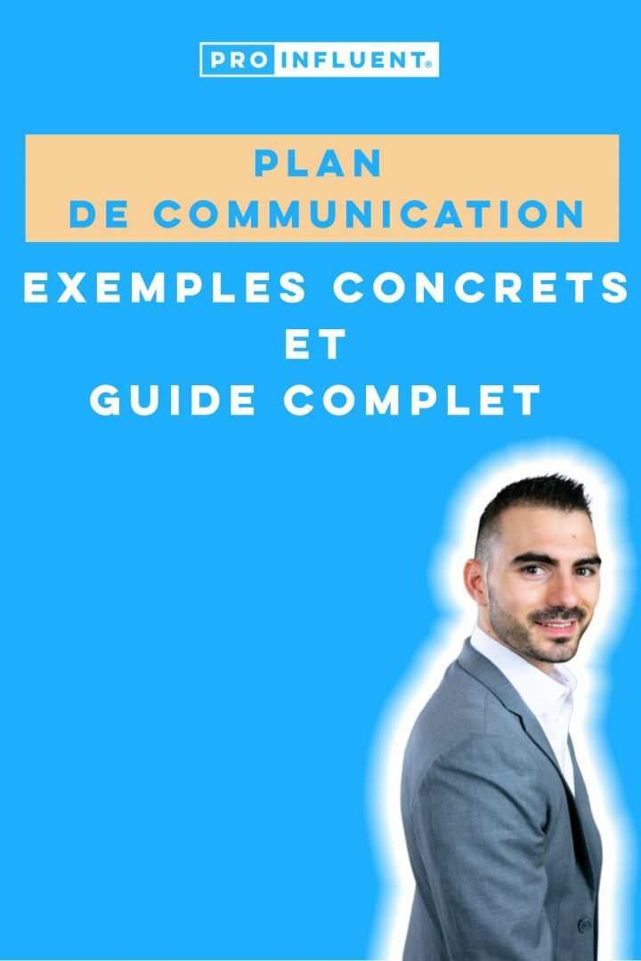 plan de communication exemples concrets