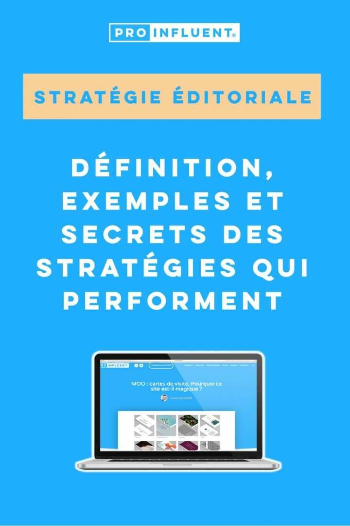 definición de estrategia editorial