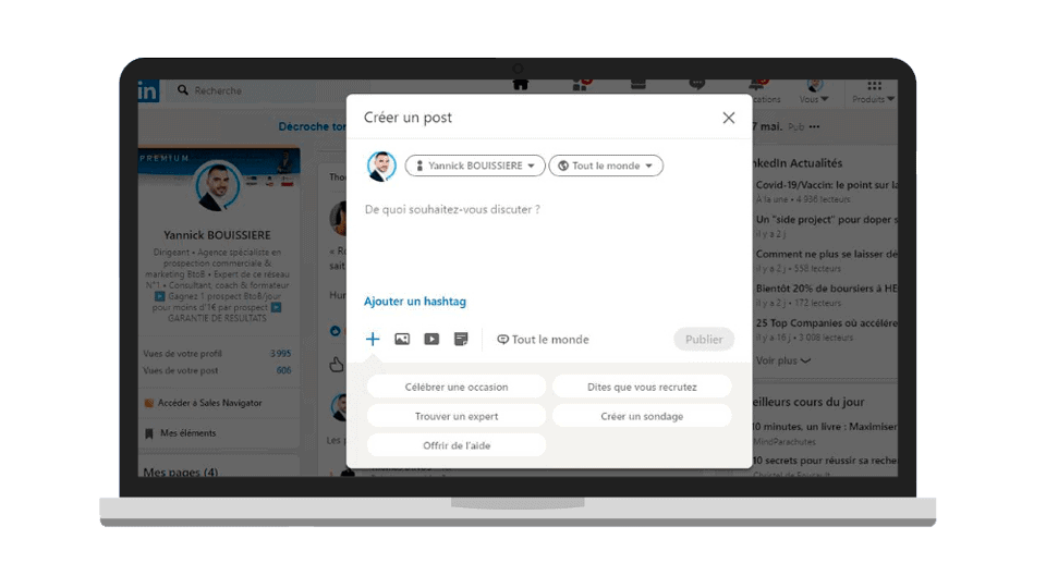 Succeed on LinkedIn: Share and interact with network members