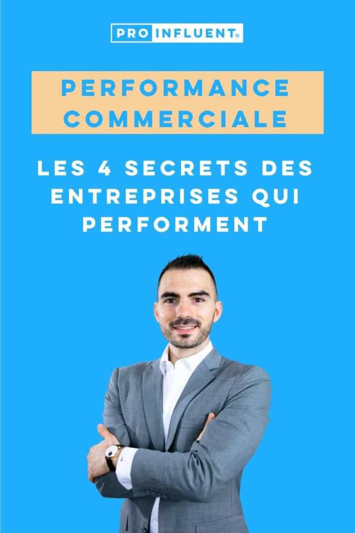 Commercial performance: the 4 secrets of successful companies